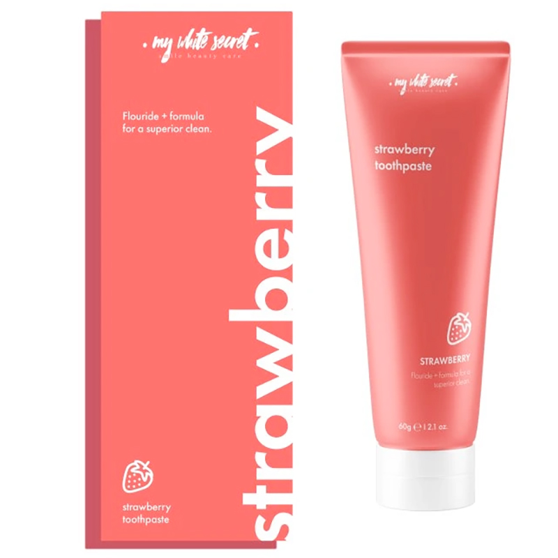 Xylitol-Zahnpasta MY WHITE SECRET Strawberry 60g