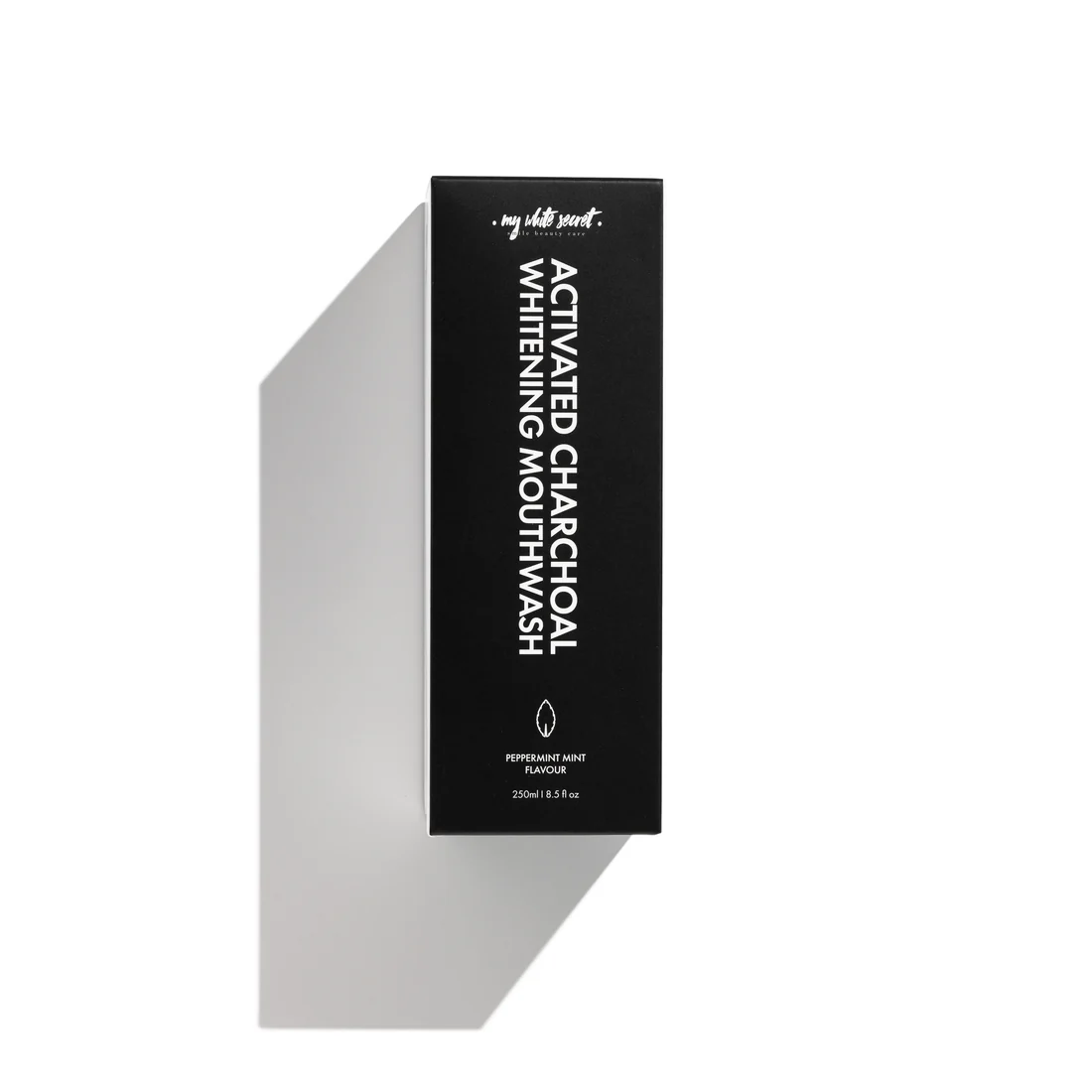 Whitening Mundwasser MY WHITE SECRET Xylitol-Holzkohle 250 ml