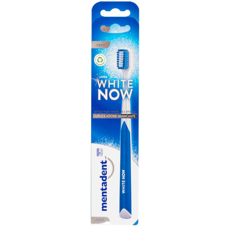 Whitening Zahnbürste MENTADENT White Now SOFT