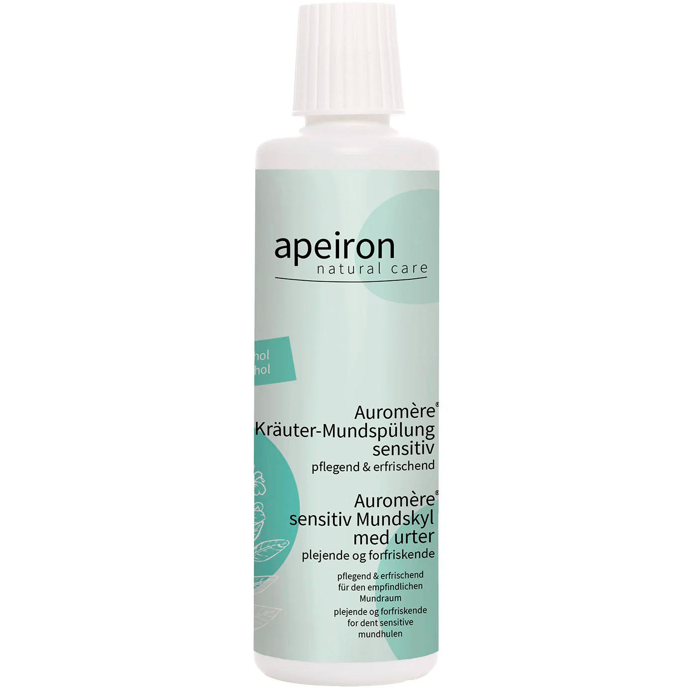 Naturlig Mundskyl Apeiron Auromère Herbal Sensitive
