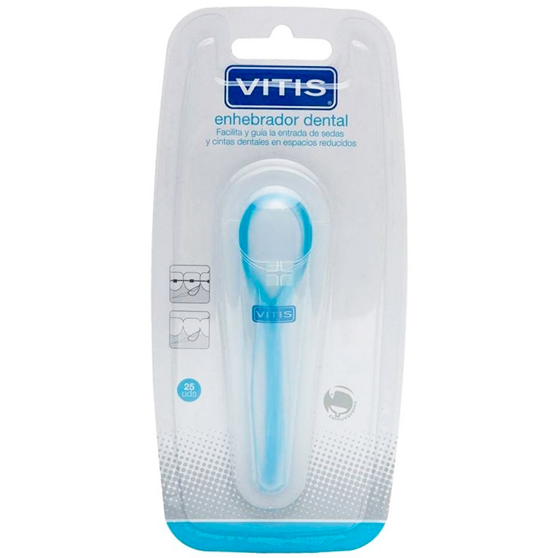 Kieferorthopädische Zahnseide VITIS Threader 25 Stk. Super Floss