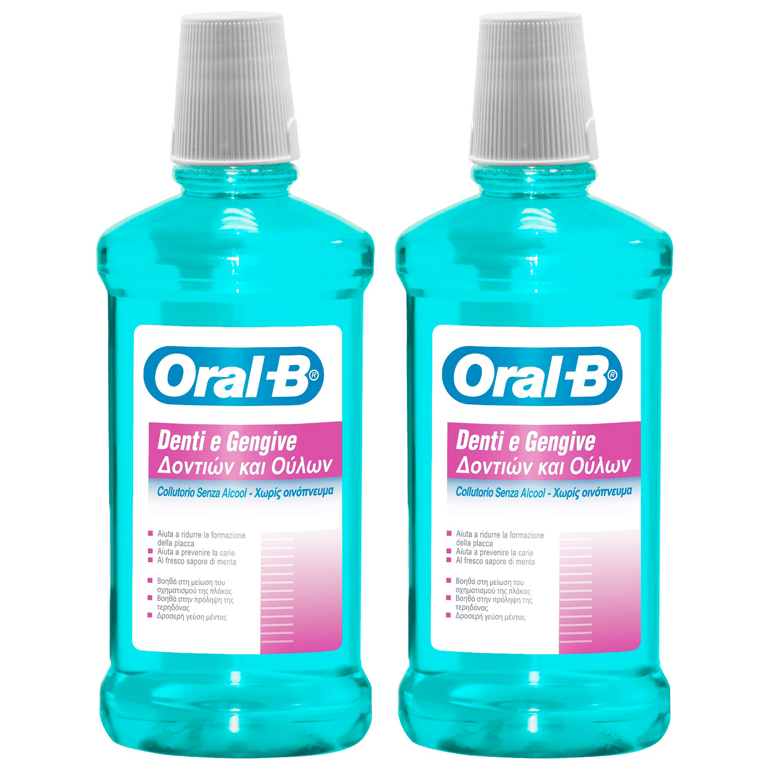 Oral-B Mundwasser 2 x 500 ml Teeth & Gums Mint Alkoholfrei