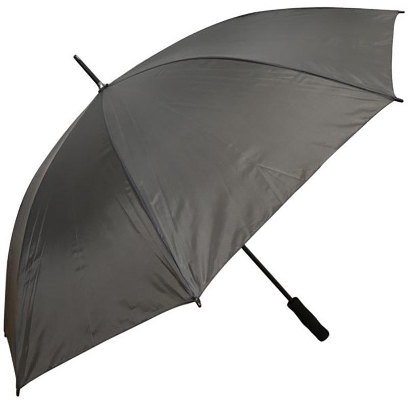 Paraply Golf Paraply XL Dobbelte U-ribber SORT