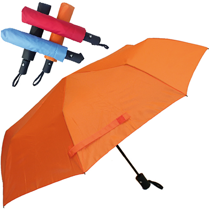 Taske Paraply Automatisk Åbning Vindtæt 100 cm ORANGE