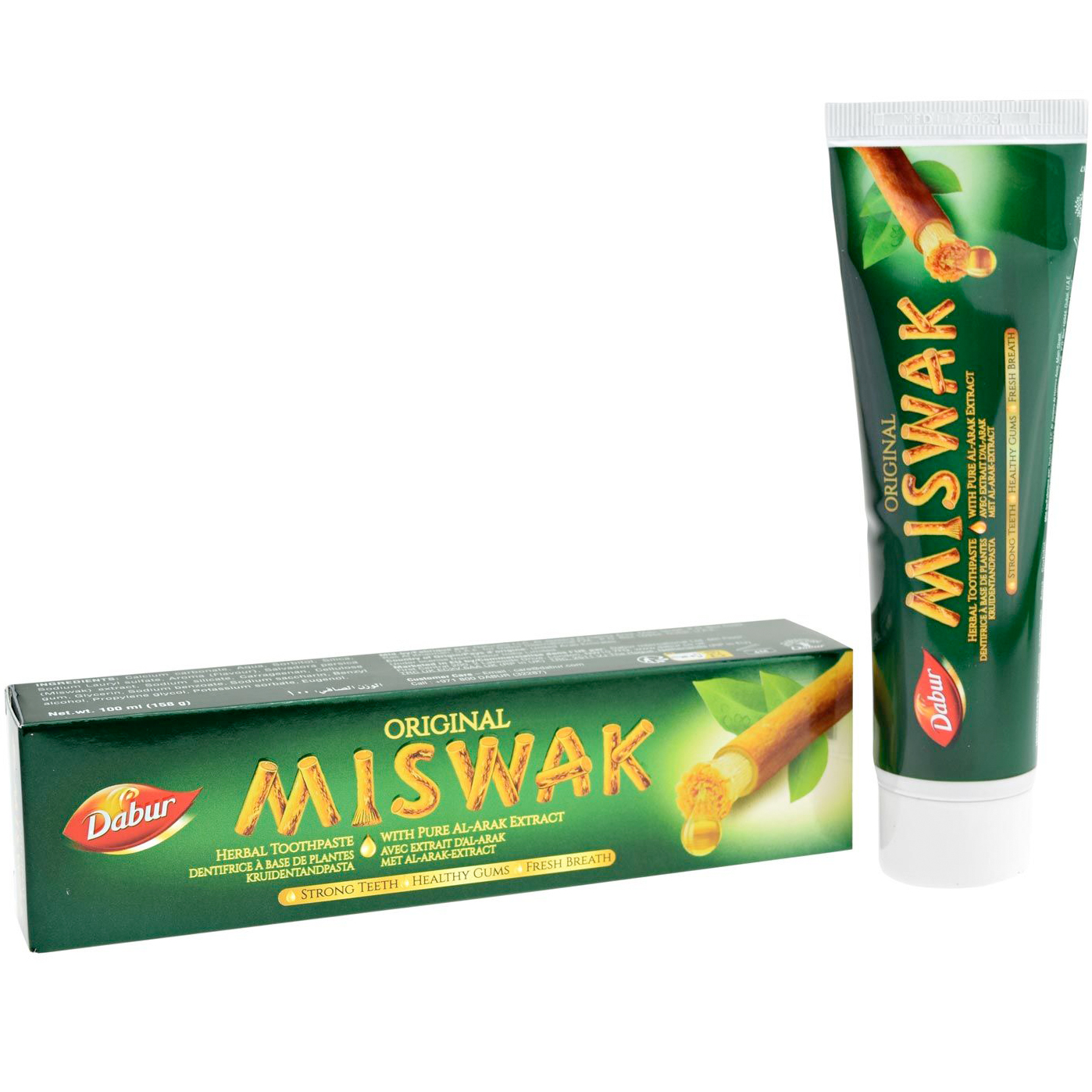 Miswak Zahnpasta DABUR Original Herbal 100 ml