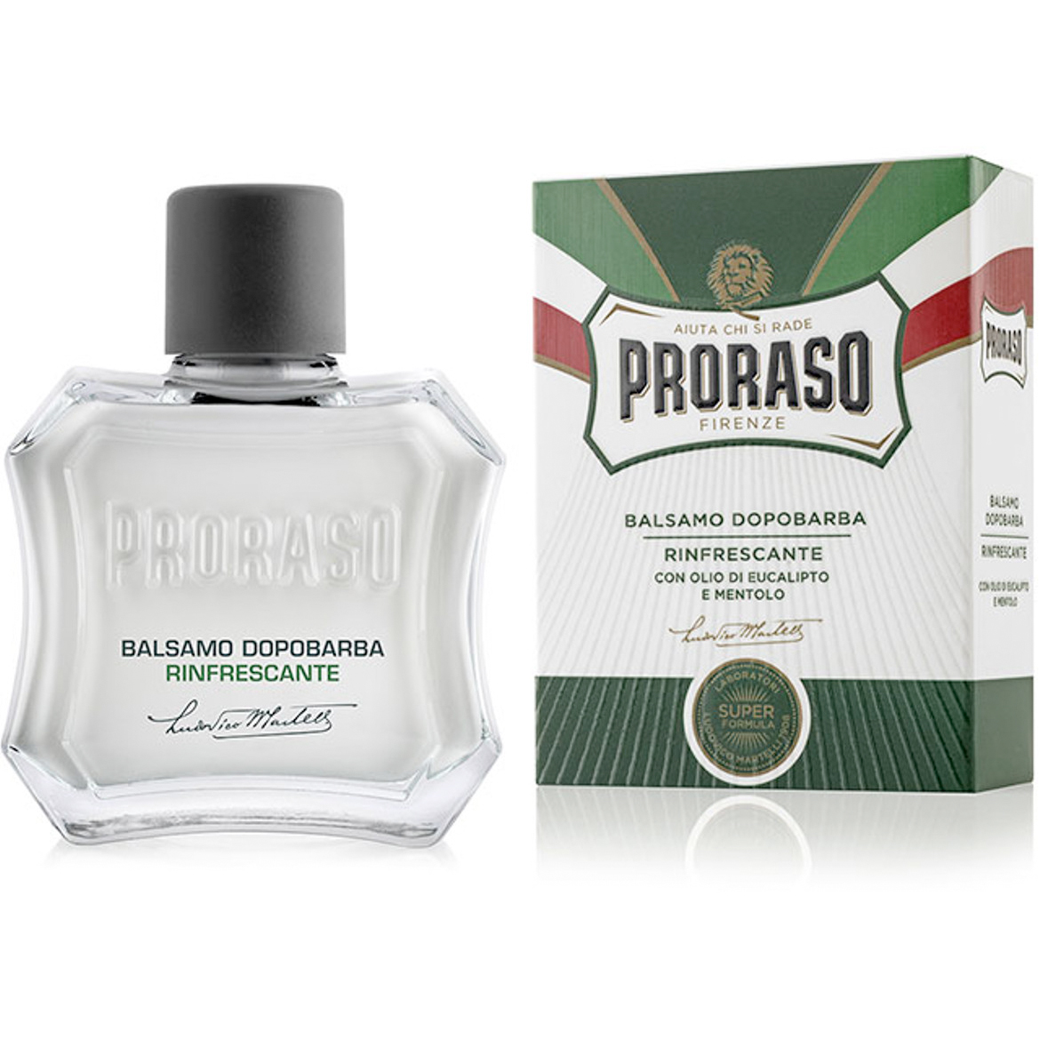 Aftershave Balsam PRORASO Green Eukalyptus & Menthol 100 ml