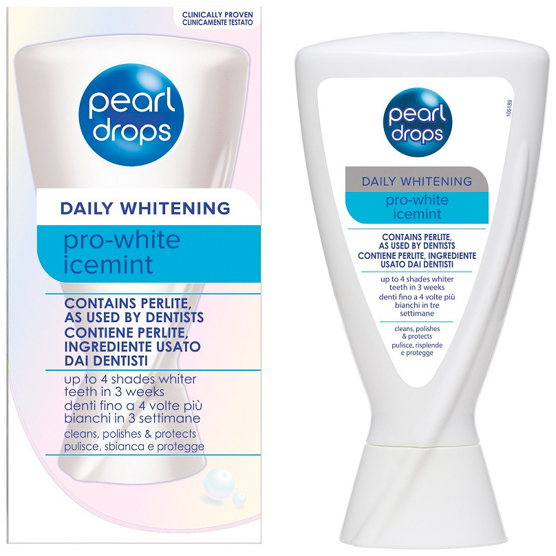 Zahnaufhellung Zahnpasta PEARL DROPS Pro-White Icemint 50 ml
