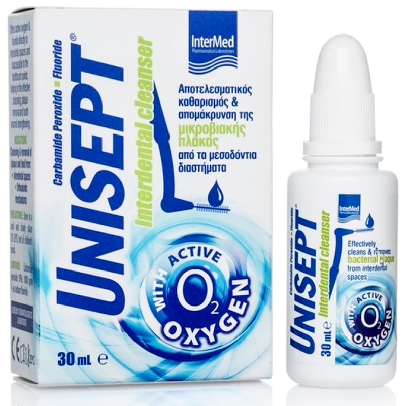 Gel für Zahnzwischenräume Unisept Active Oxygen Cleanser Gel 30 ml