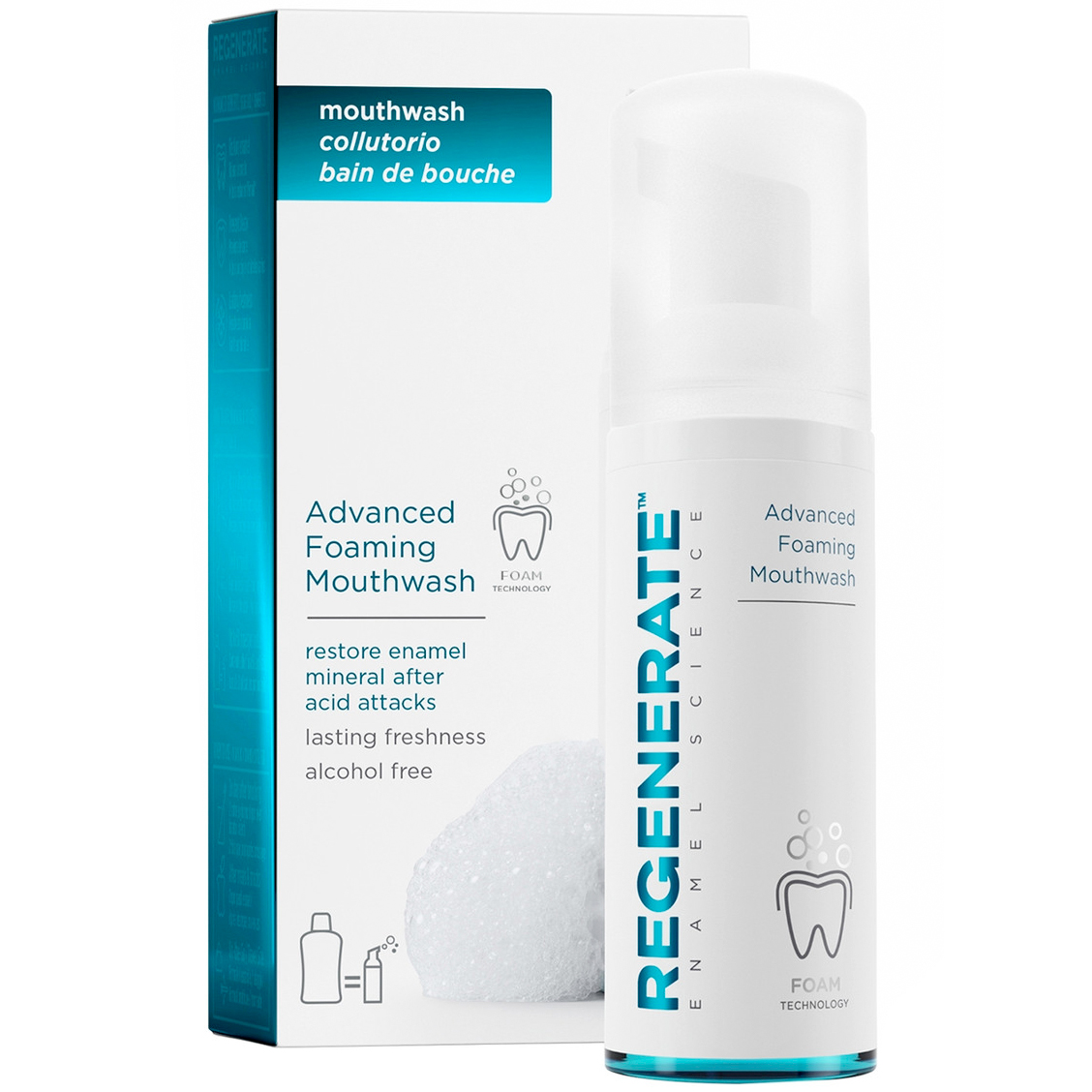 Mundspülschaum zur Zahnschmelzhärtung REGENERATE Advanced Oral Mousse 50 ml