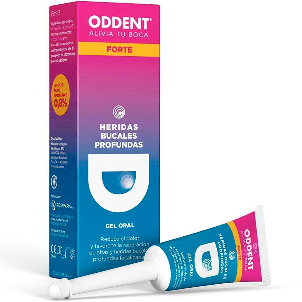 Gel für Mundgeschwüre ODDENT Forte Deep Mouth Wounds 8 ml