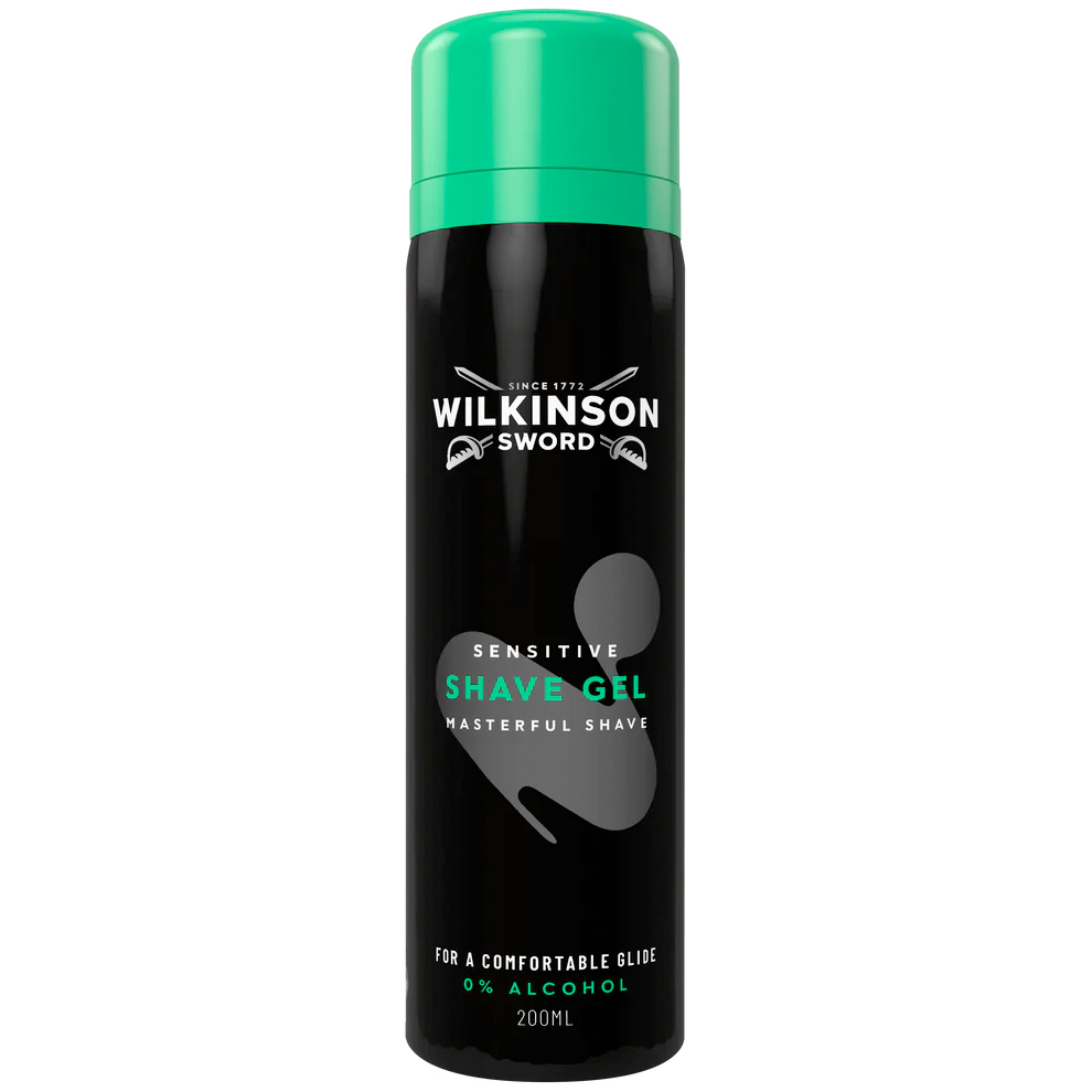 Rasiergel Wilkinson Sword Sensitive 200 ml.