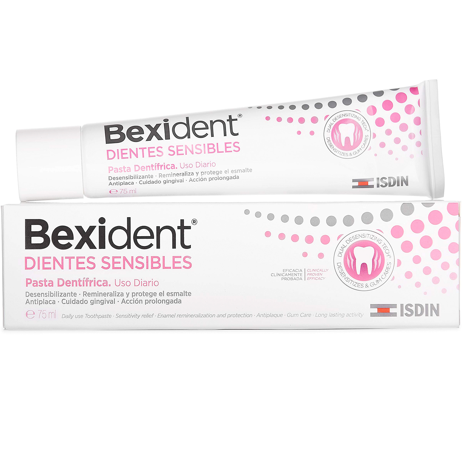 Zahnpasta gegen Karies BEXIDENT Sensitive Teeth 75 ml