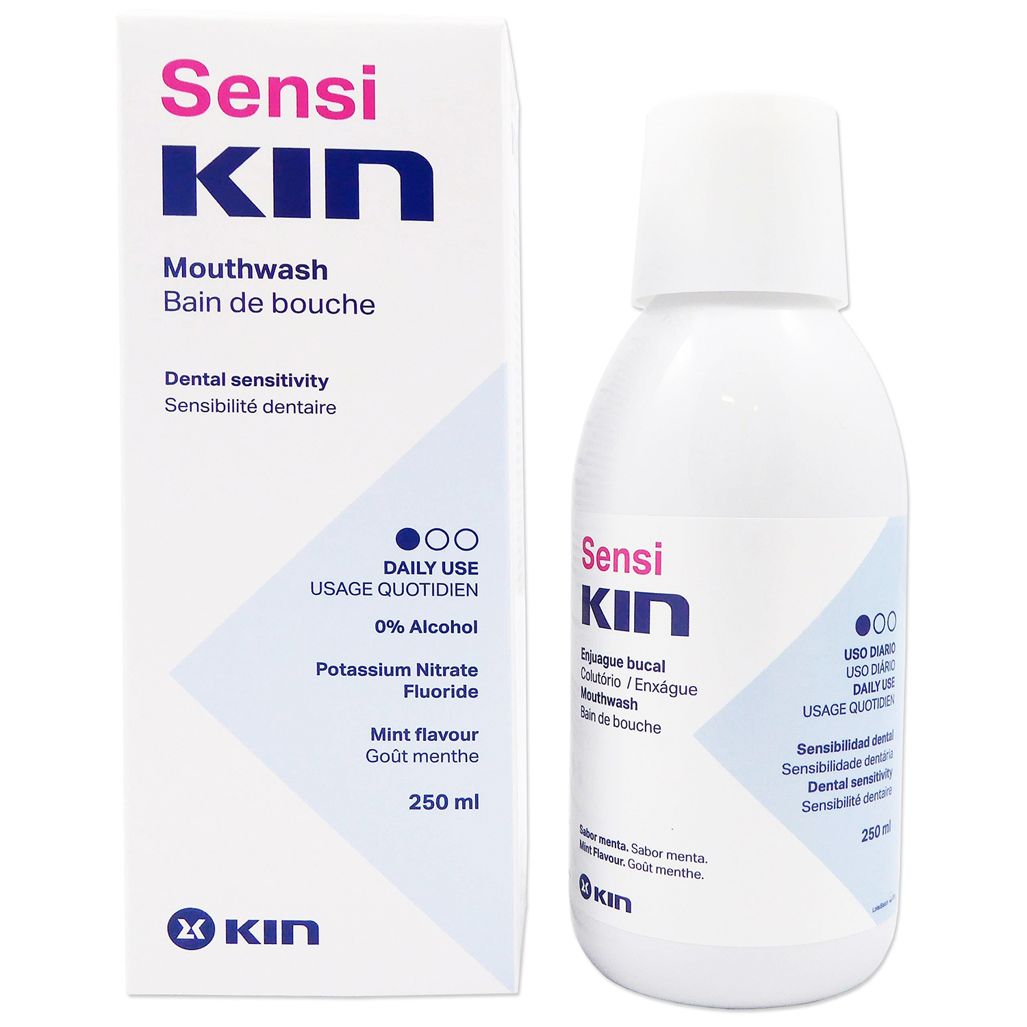 Mundskyl mod Isninger KIN SensiKIN 500 ml.
