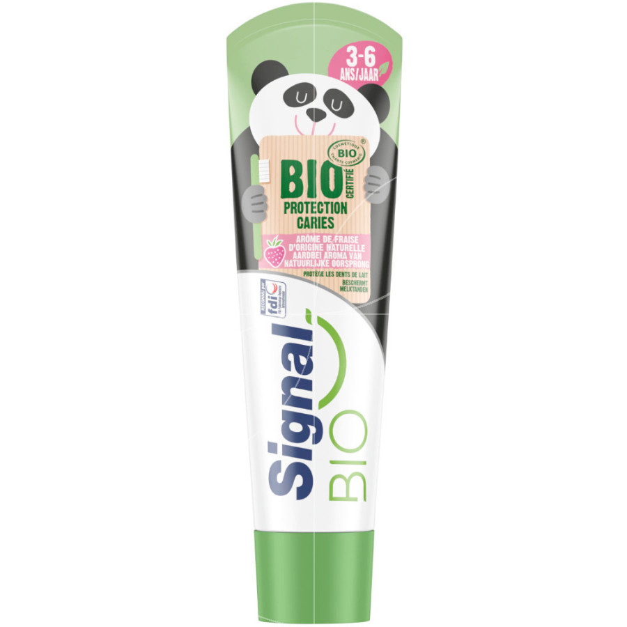 Bio Kinderzahnpasta SIGNAL Bio Strawberry 50 ml