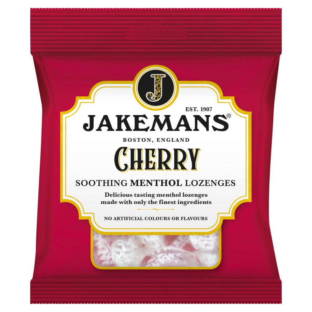 Jakemans Halspastiller Cherry 73 gr.