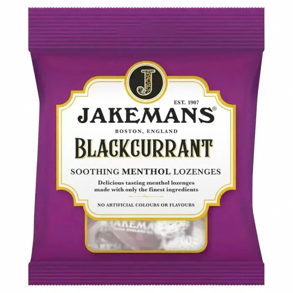 Jakemans Halspastillen Blackcurrant 73 gr.