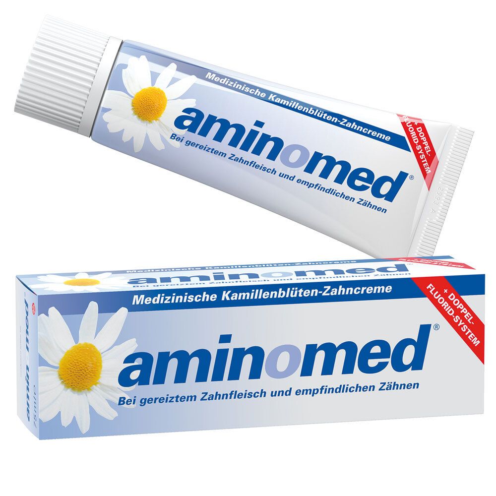 Aminomed Kamillen-Zahnpasta Aminfluorid