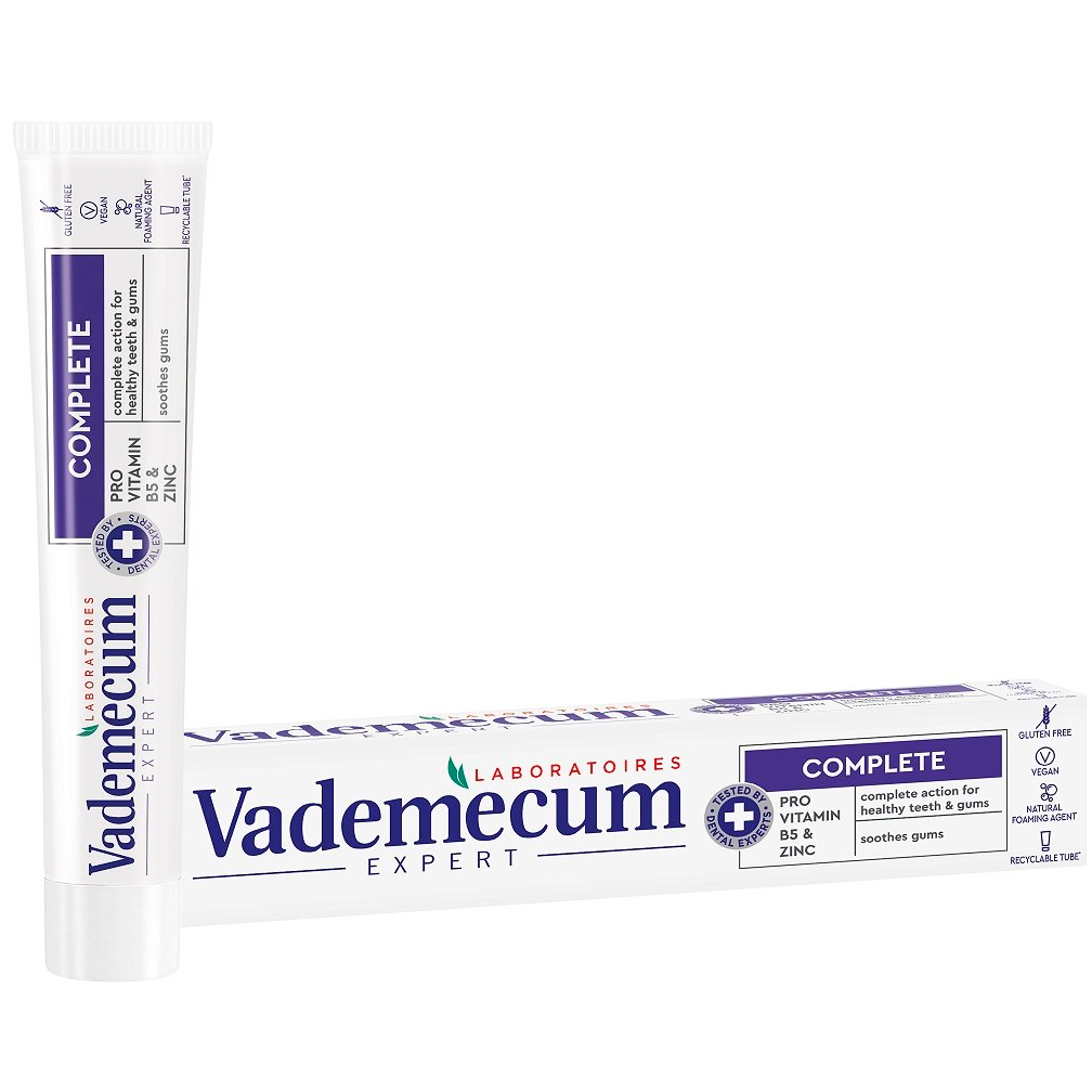 Vademecum Zahnpasta Complete Pro Vitamin B5 & Zink 75 ml