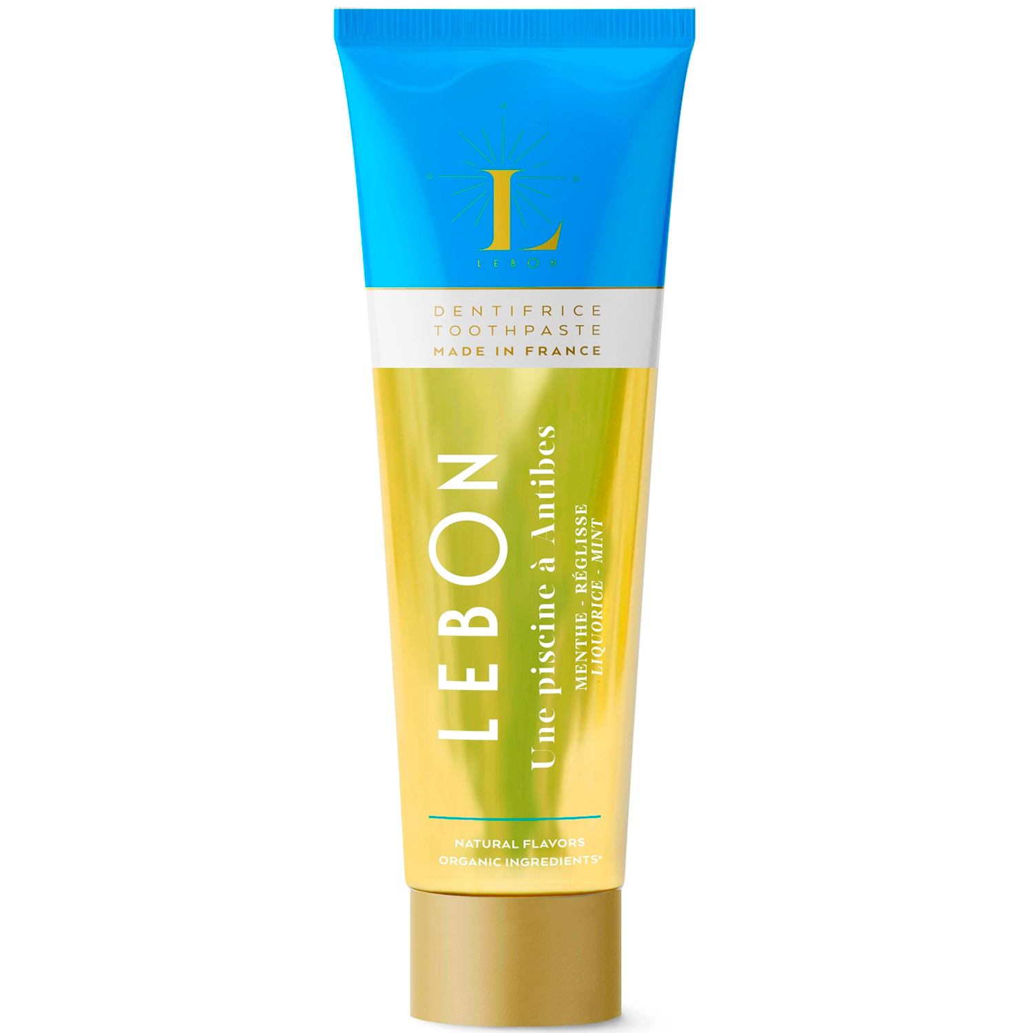 Natürliche Zahnpasta LEBON Une piscine à Antibes Licorice & Mint 75 ml
