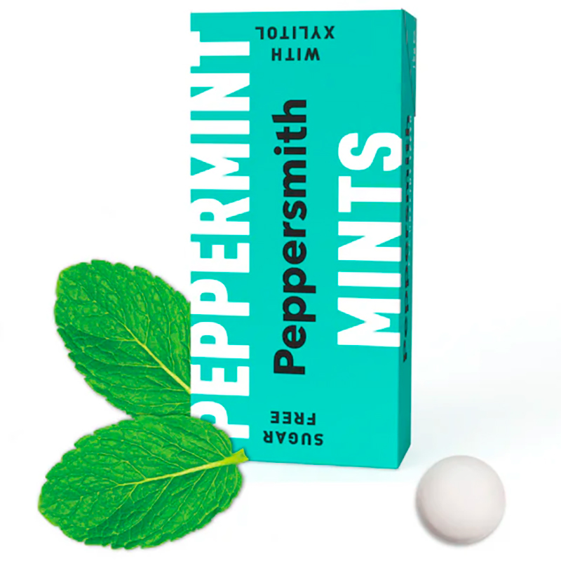 Xylitol Pastiller PEPPERSMITH Mints English Peppermint 15g