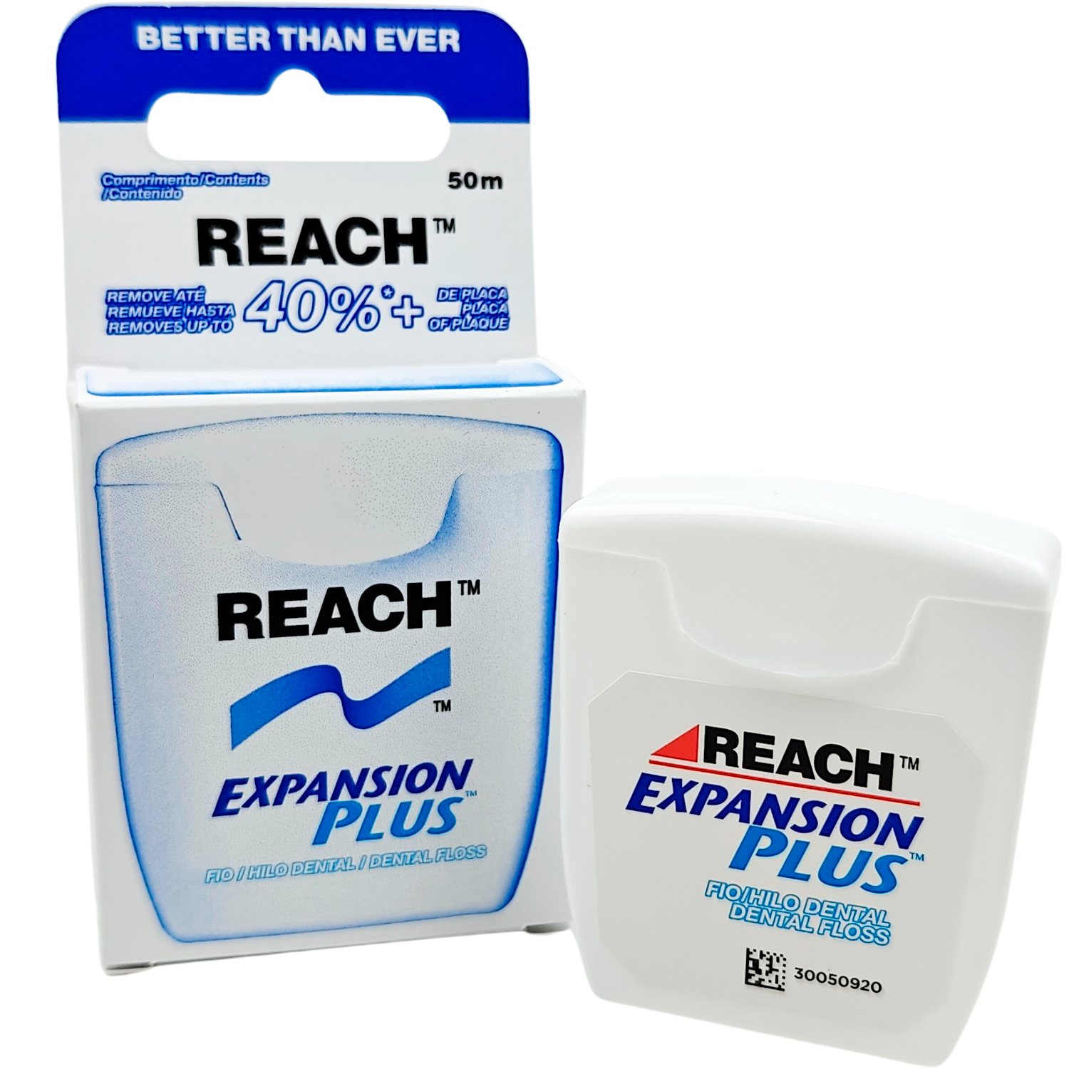 Reach Dental Floss Expansion Plus Waxed Johnson & Johnson 50 mtr.