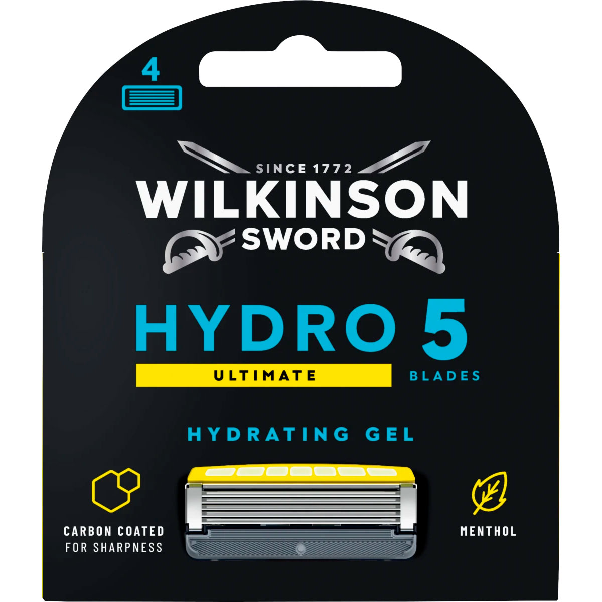 Wilkinson Sword Hydro 5 Ultimate Barberblade 4 stk.