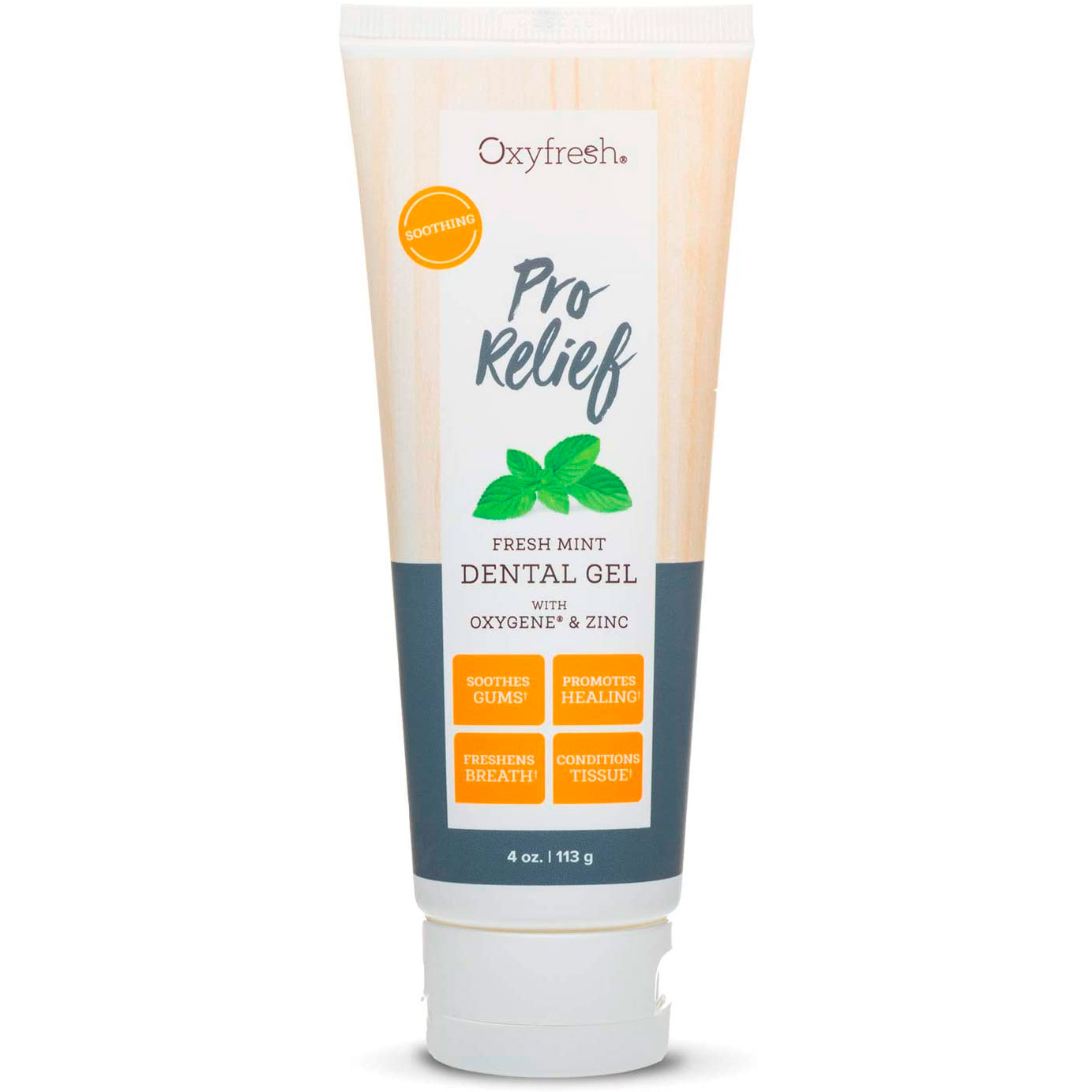 Oxyfresh Dental Gel Pro Relief Fluoridfrei 113g