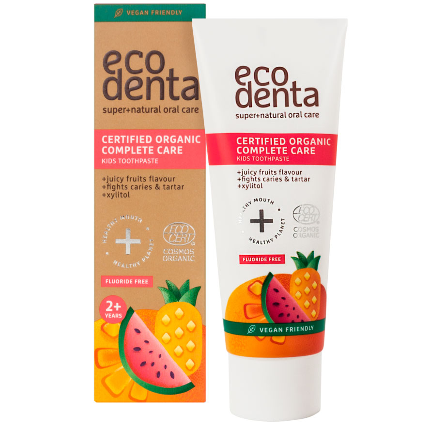 Bio Kinderzahnpasta ECODENTA Xylitol Juicy Fruits 75 ml