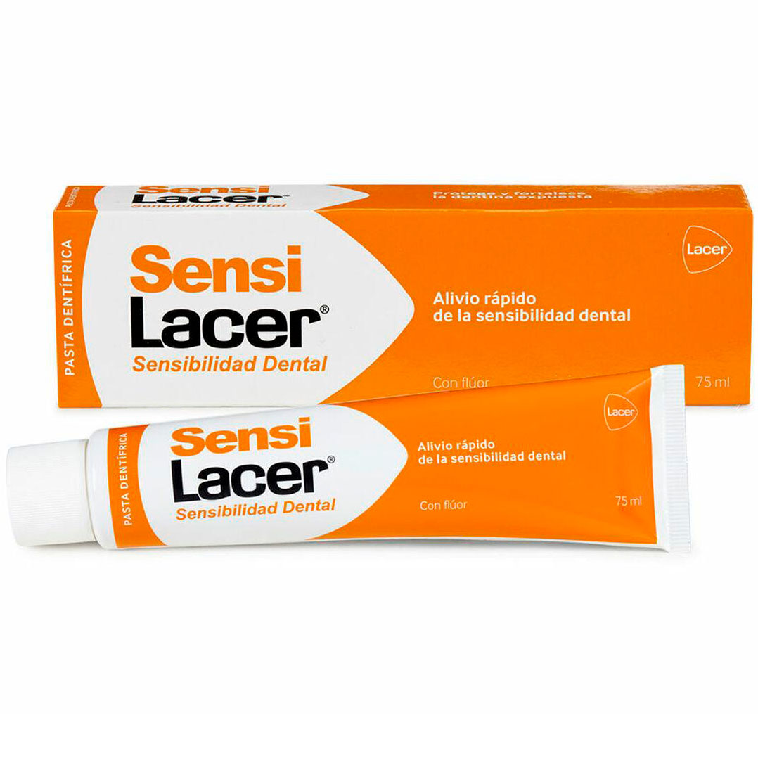 Zahnpasta gegen Vereisung Sensi LACER Extra Fluorid 75 ml