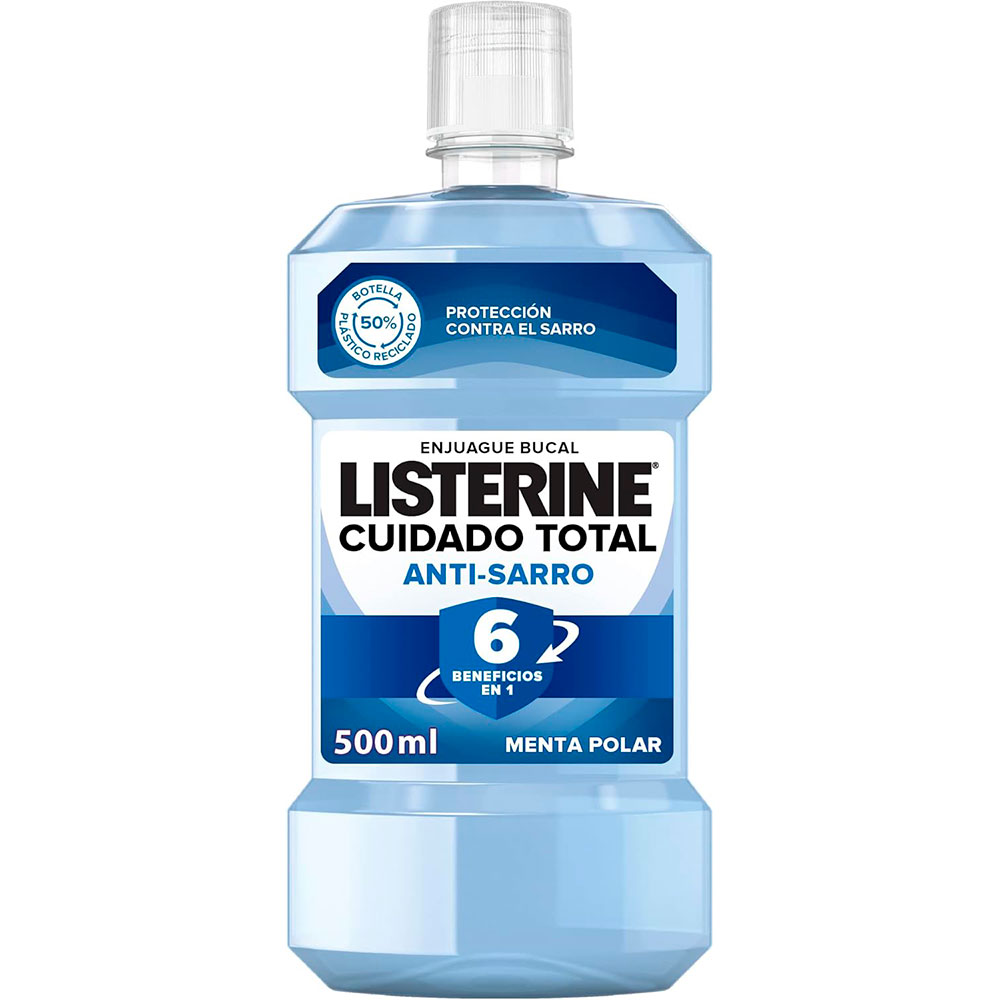 Listerine Mundwasser Advanced Anti-Zahnstein Arctic Mint 500 ml.