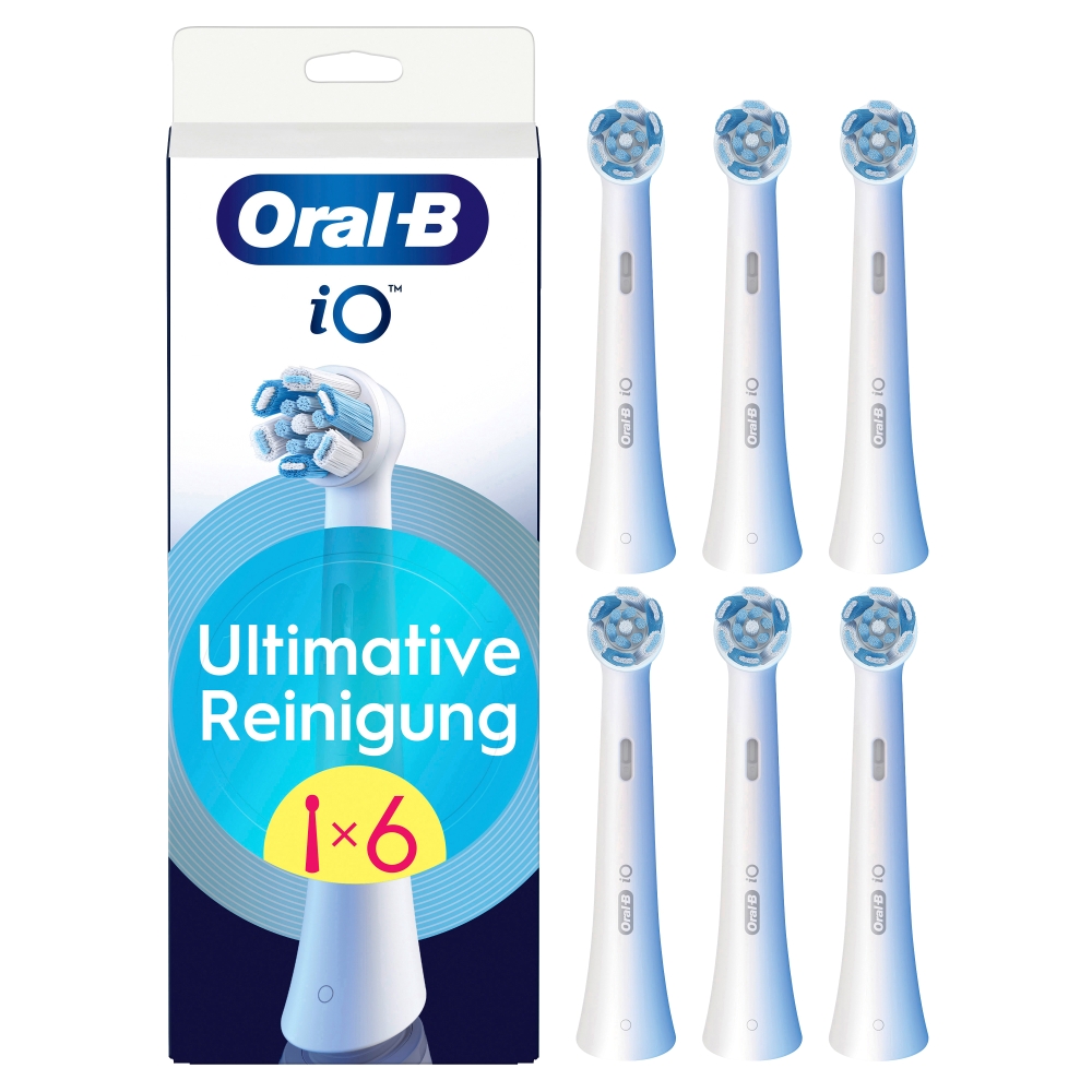 Oral-B iO Ultimate Clean Børstehoveder 6 stk. White