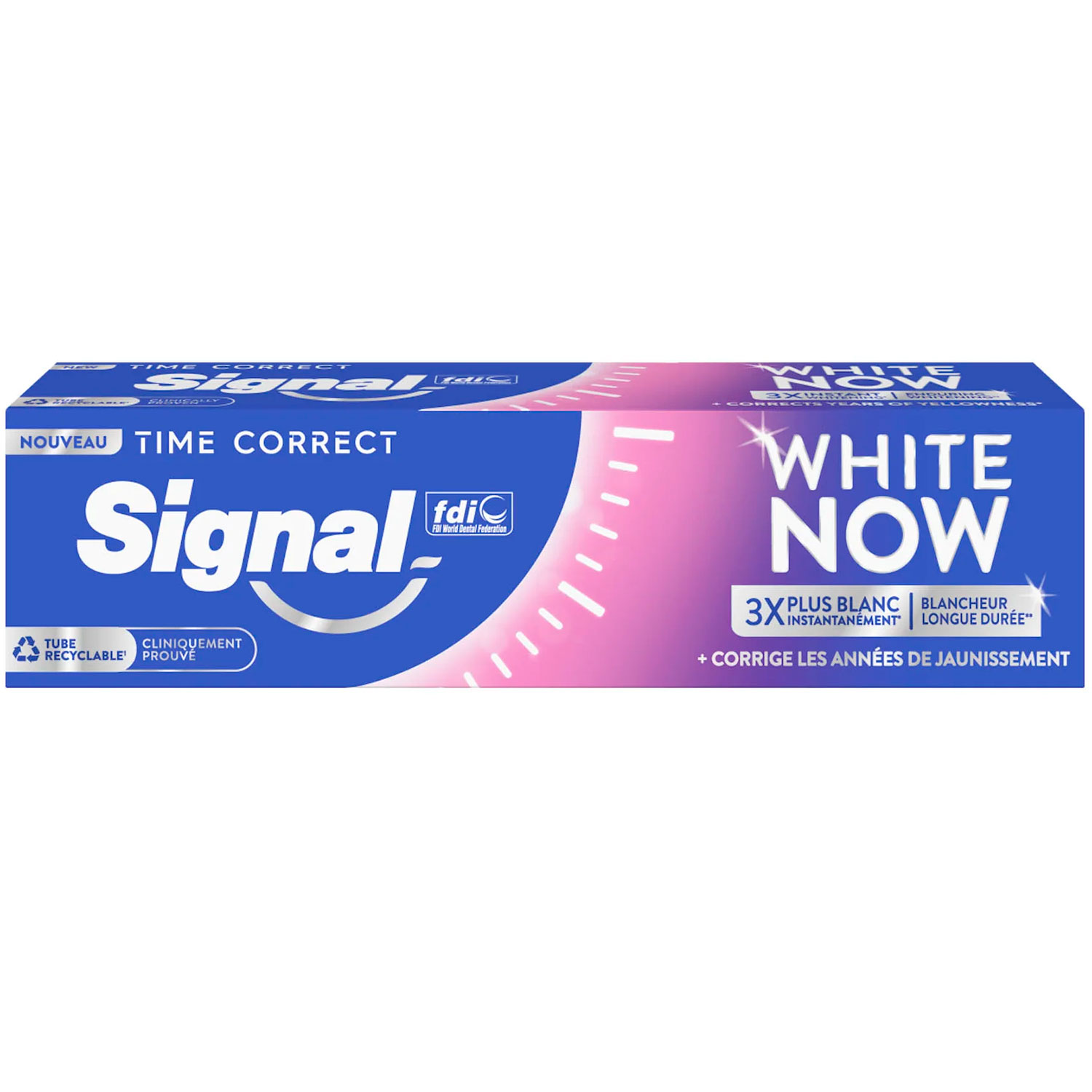 Zahnaufhellung Zahnpasta SIGNAL White Now Time Correct 75 ml