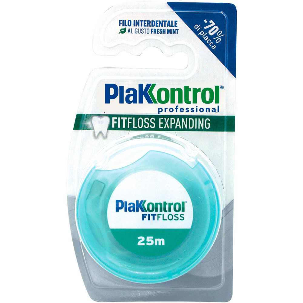 PLAKKONTROL Zahnseide Fitfloss Expanding 25 mtr.