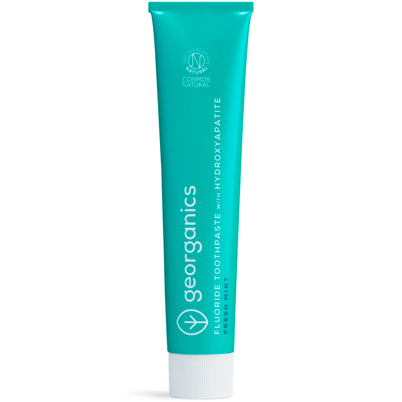 Naturlig Hydroxyapatit Tandpasta GEORGANICS Fresh Mint & Fluor 75 ml