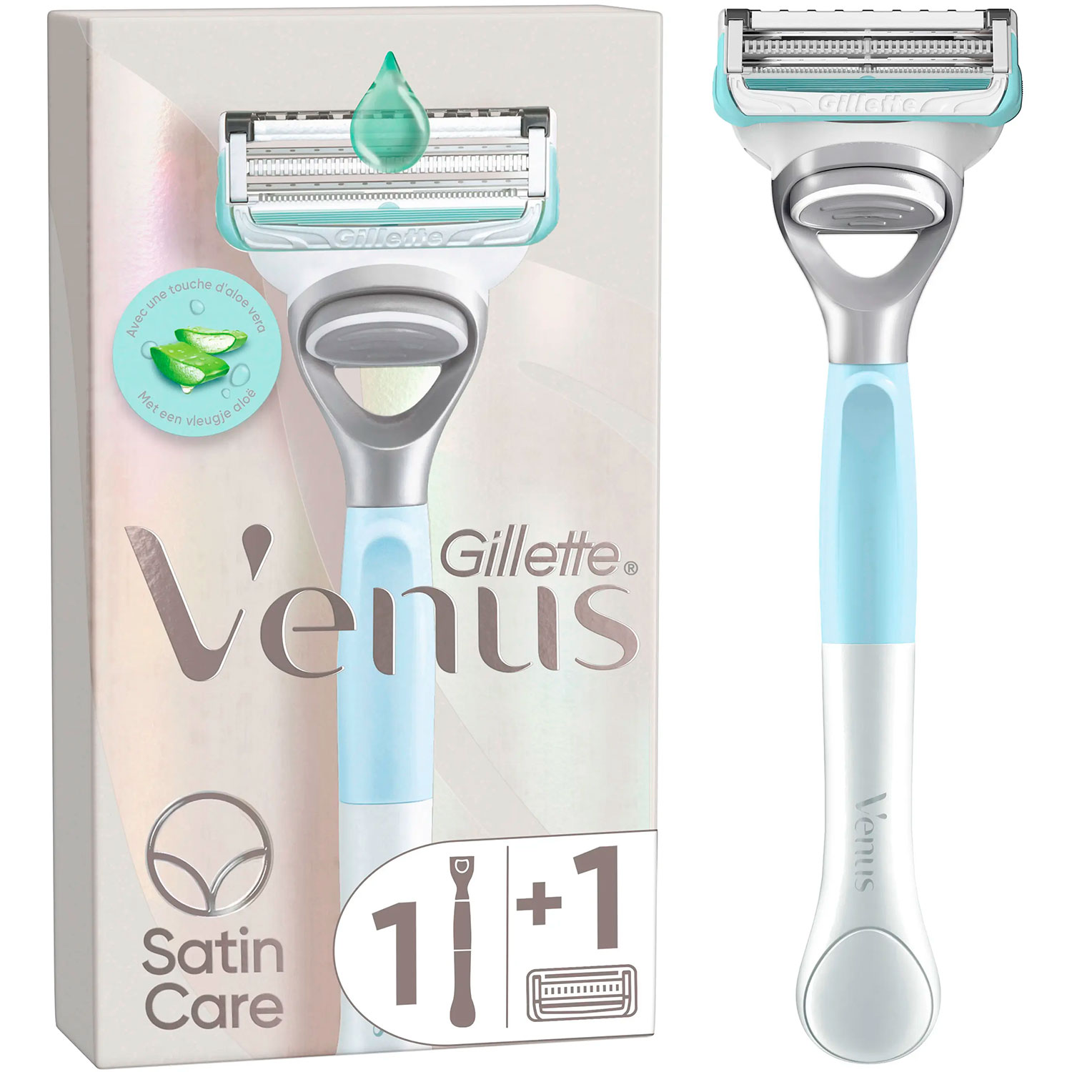 Gillette Venus Satin Care Intim Barberskraber Aloe Vera
