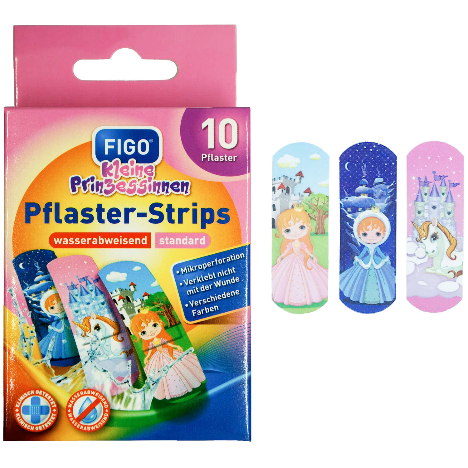 Figo Kinderpflaster Kleine Princesses 10 Stk.