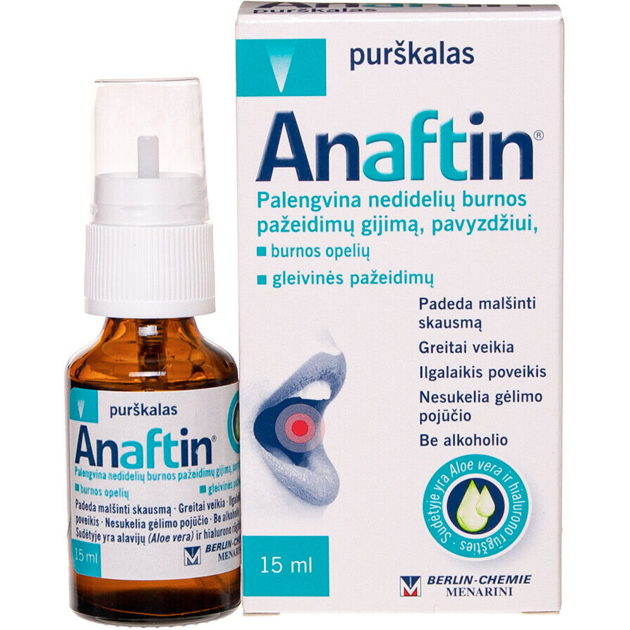 Anaftin Mundspray Beruhigend bei Aphten 15 ml