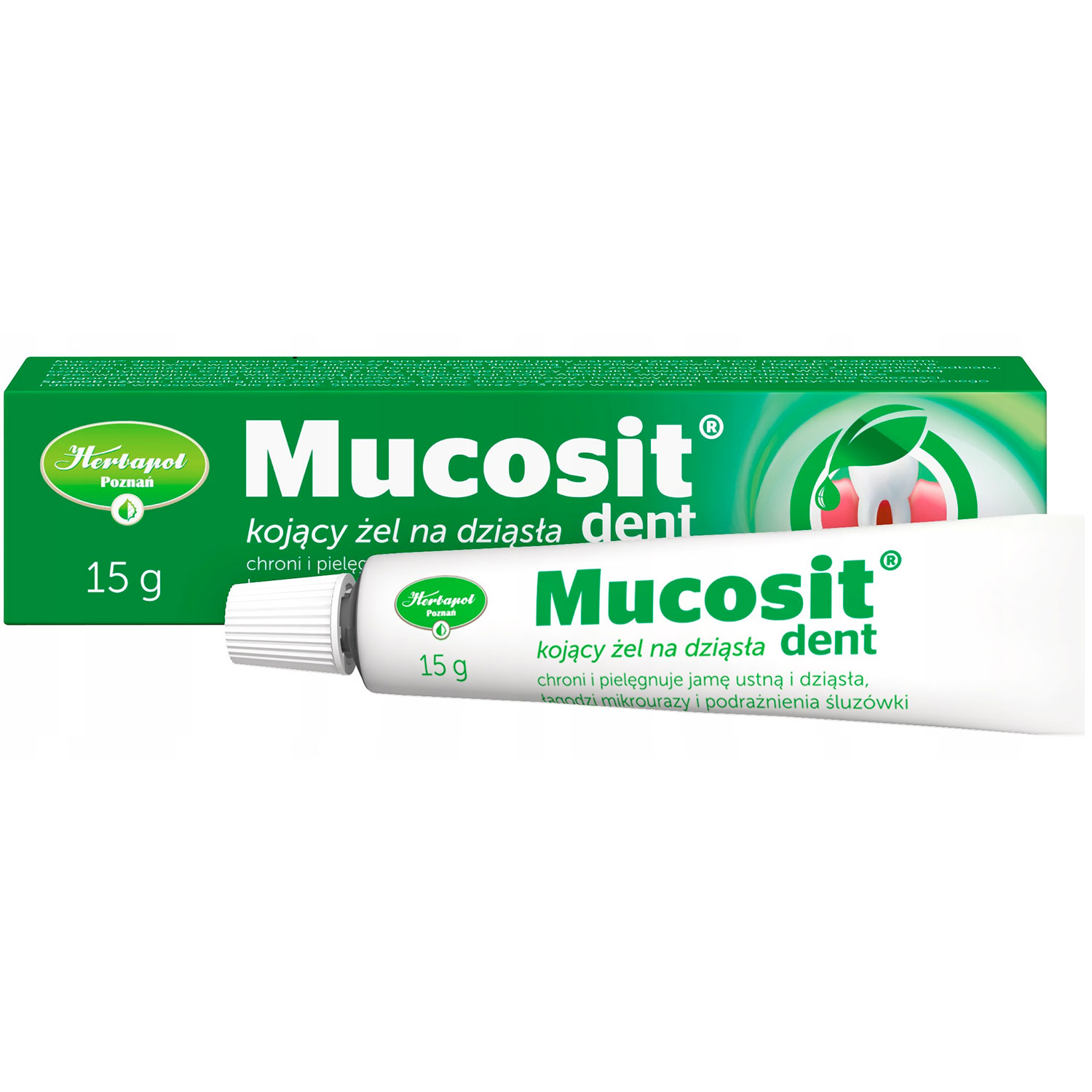 Anti-inflammatorisk Tandgel MUCOSIT Dent Gel 15 ml