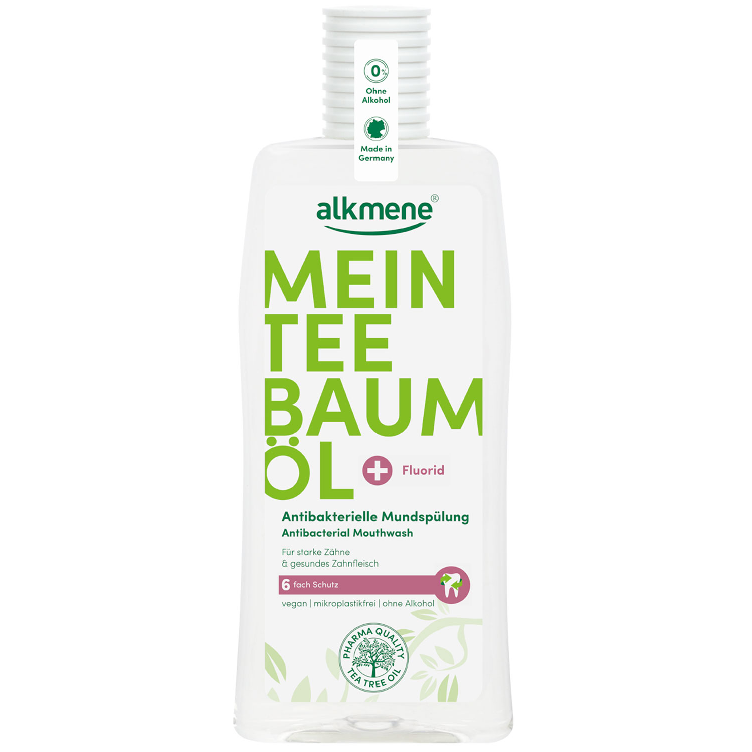 Herbal -Mundspülung ALKMENE Tea Tree Antibacterial 500 ml