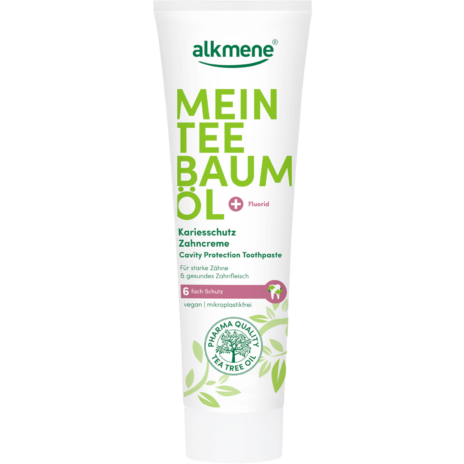 Natürliche Zahnpasta ALKMENE Tea Tree Cavity 100 Protection