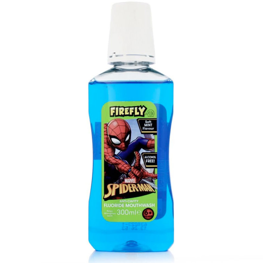 Mundwasser für Kinder Spider-Man FIREFLY 300 ml.
