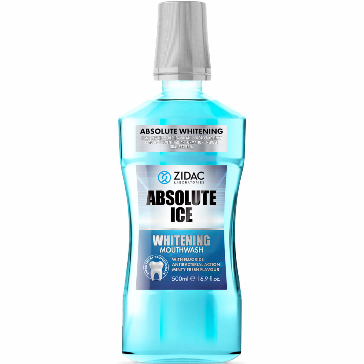 Whitening Mundskyl ZIDAC Absolute Ice 500 ml - Zidac Laboratories