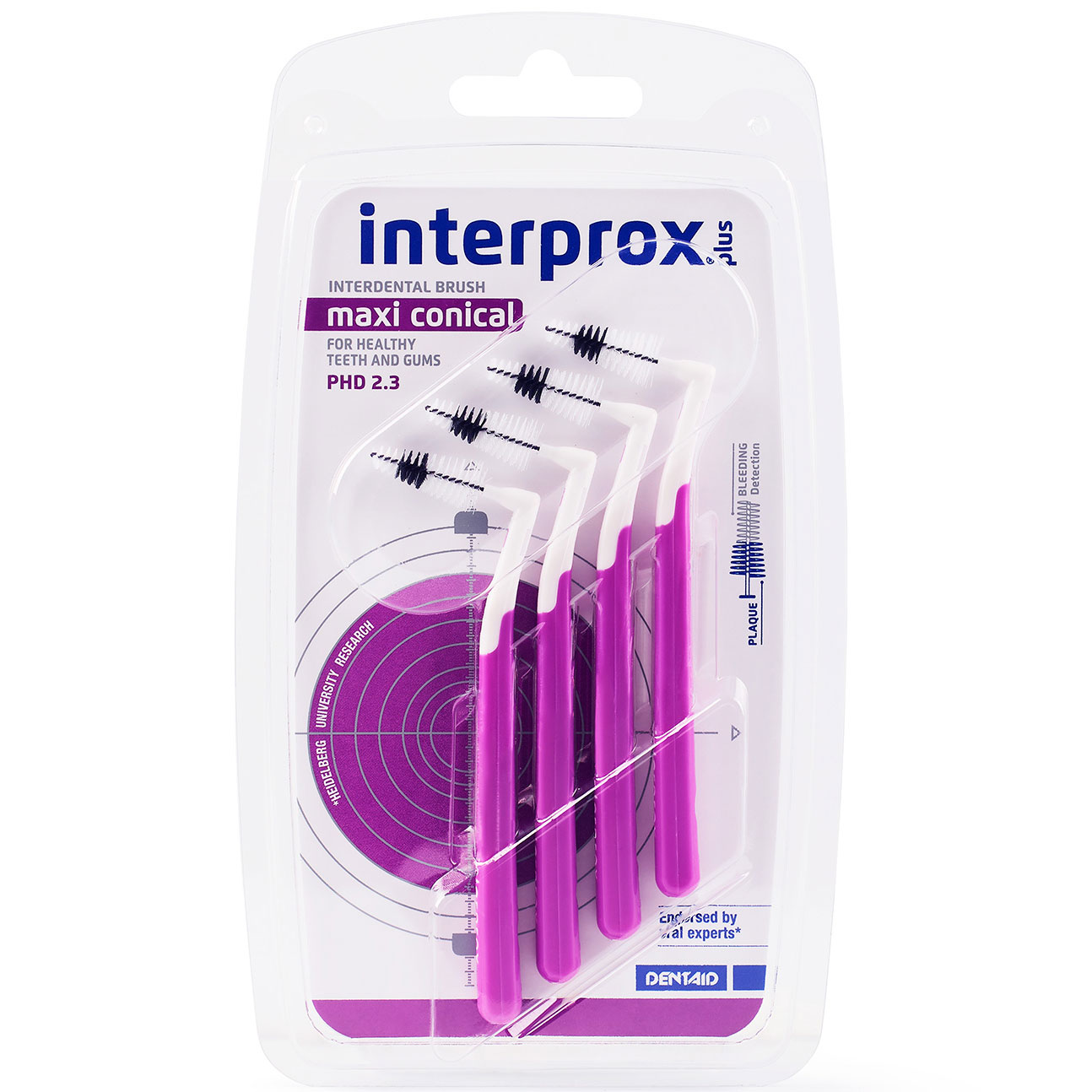 Interprox Plus Mellemrumsbørster Maxi Conical Phd 2.3