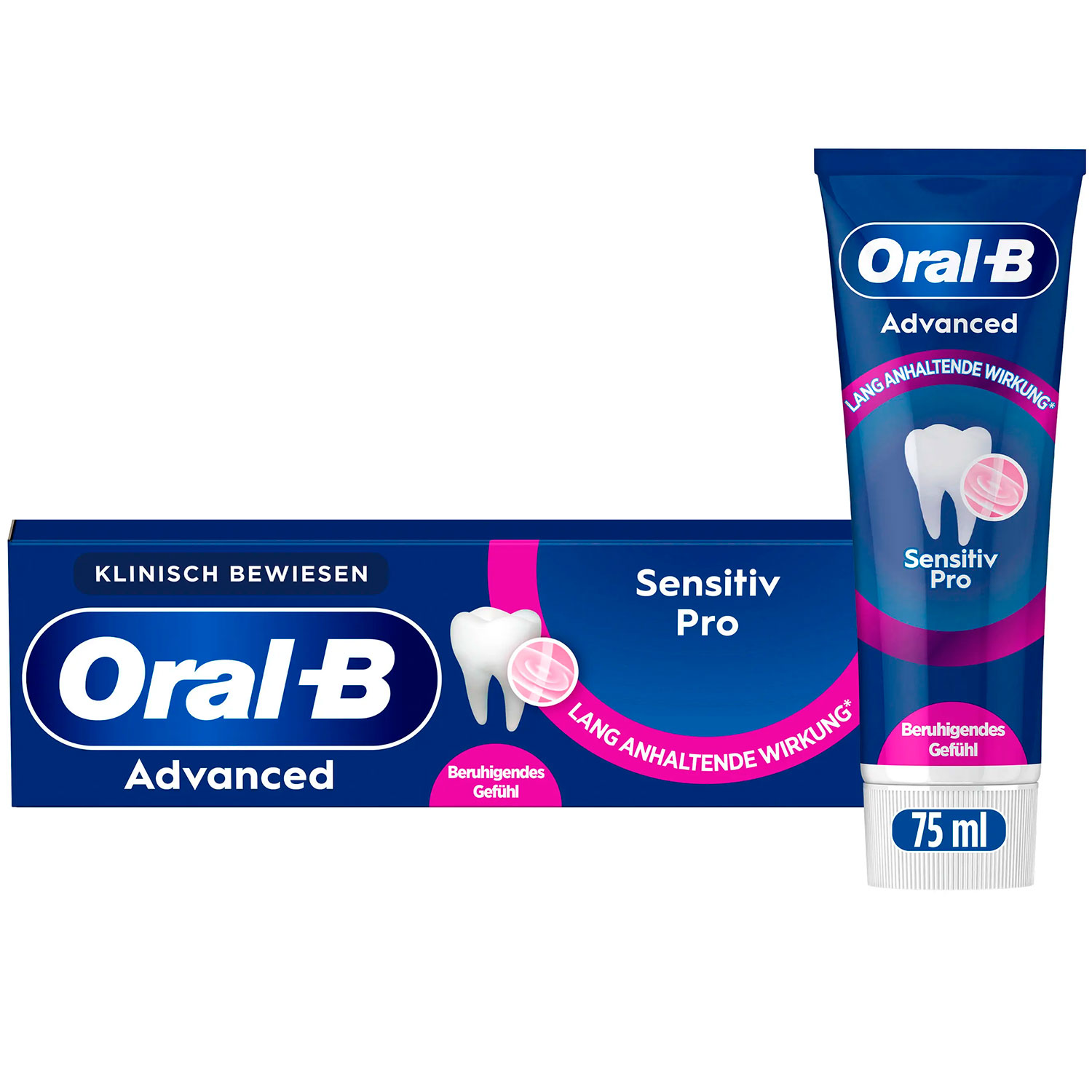 Tandpasta mod Isninger i Tænderne ORAL-B Professional Sensitiv Pro 75 ml - Oral-B Tandpasta