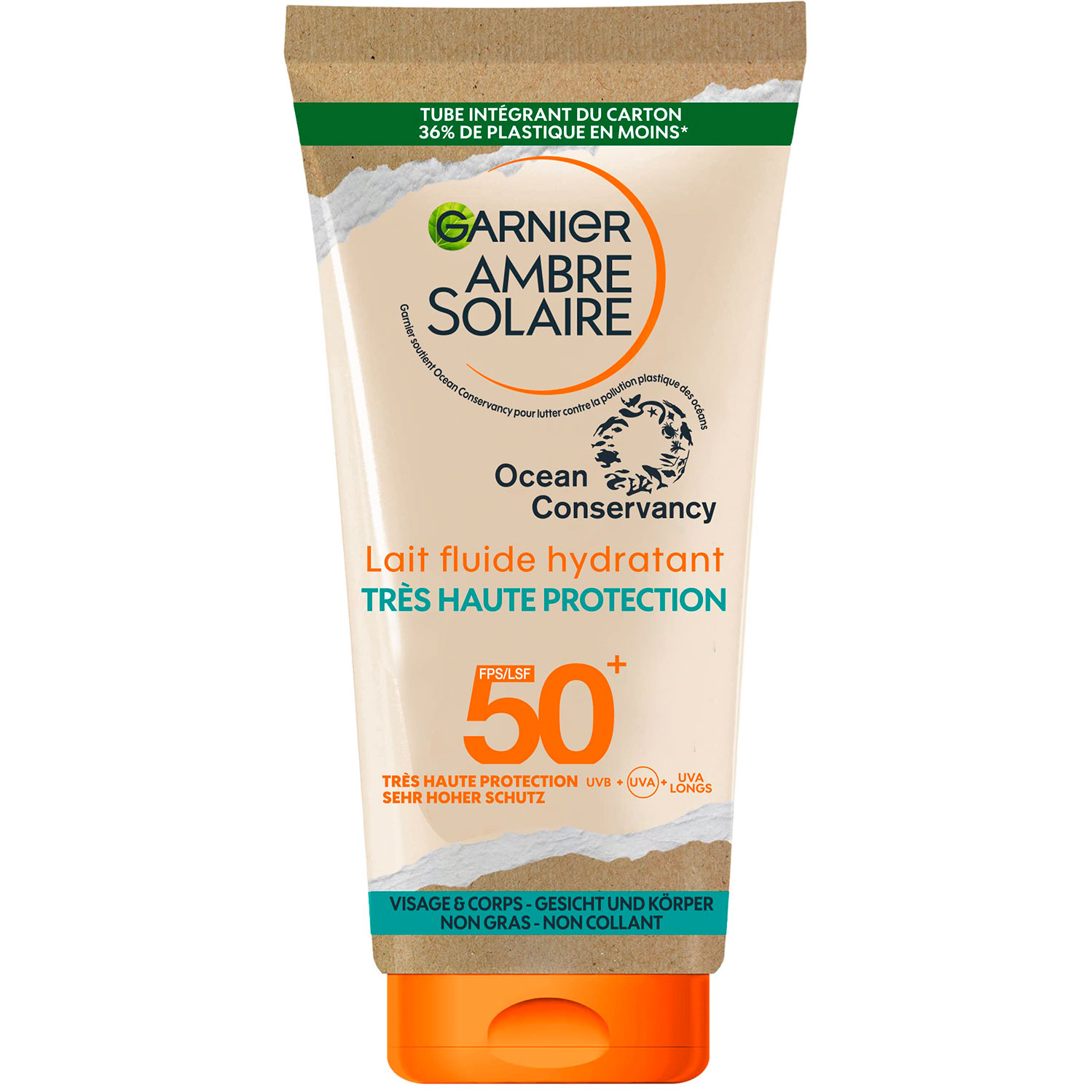 Garnier Ambre Solaire Very high Protection SPF 50+ Solcreme 175 ml