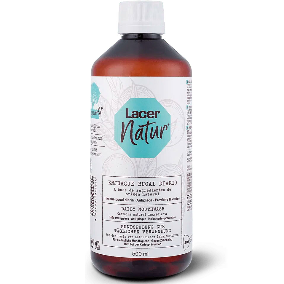 Naturlig Mundskyl LACER Natur Daily 500 ml