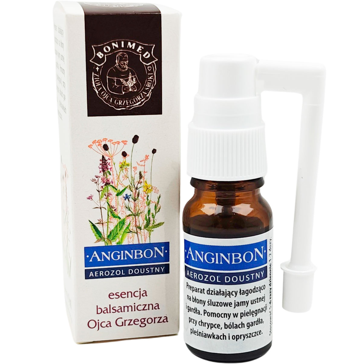 Mundspray für Schleimhäute BONIMED Anginbon Herbal 9 ml