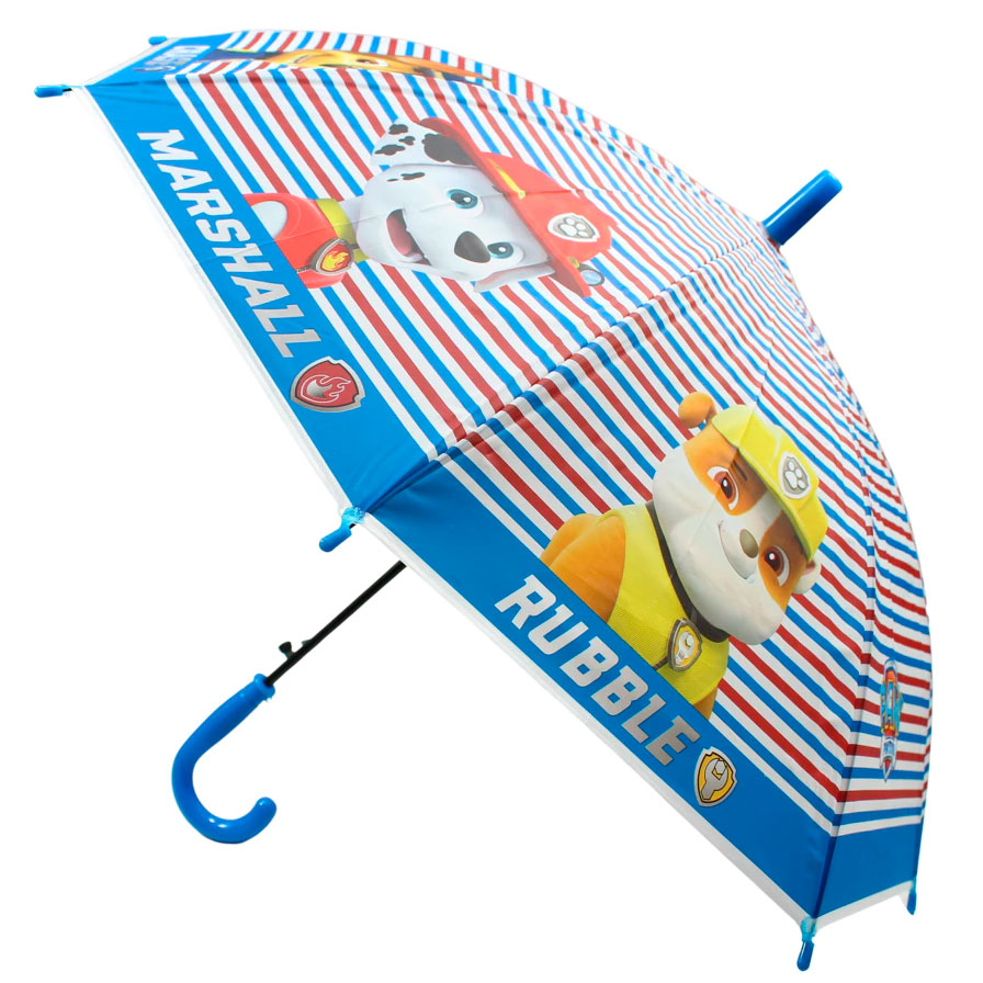 Børneparaply PAW PATROL Blå H60cm, Ø70cm