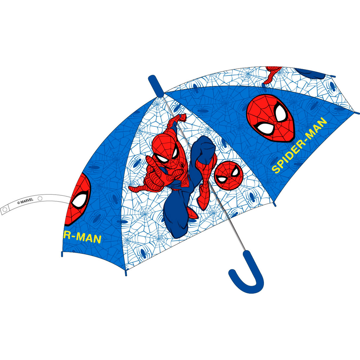 Kinderschirm SPIDER-MAN Blau H61cm, Ø77cm