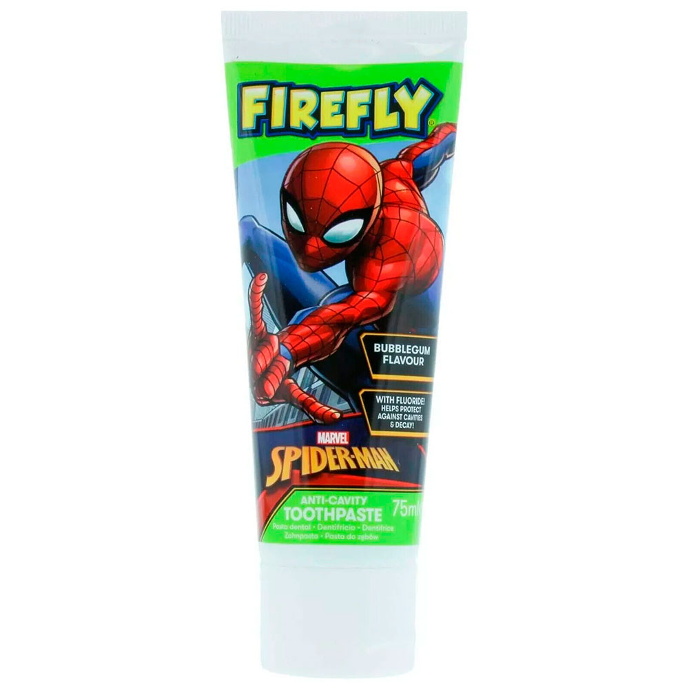 Spider-Man Kinderzahnpasta gegen Cavity 75 ml. FIREFLY